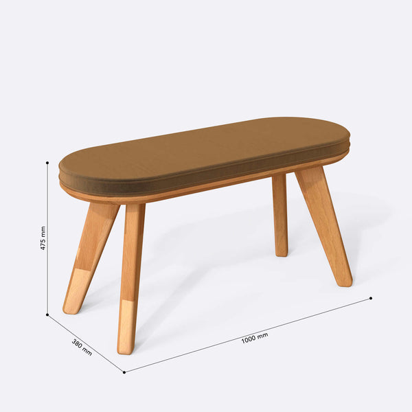 Yase Bench – 39" x 15" (100 x 38 cm)