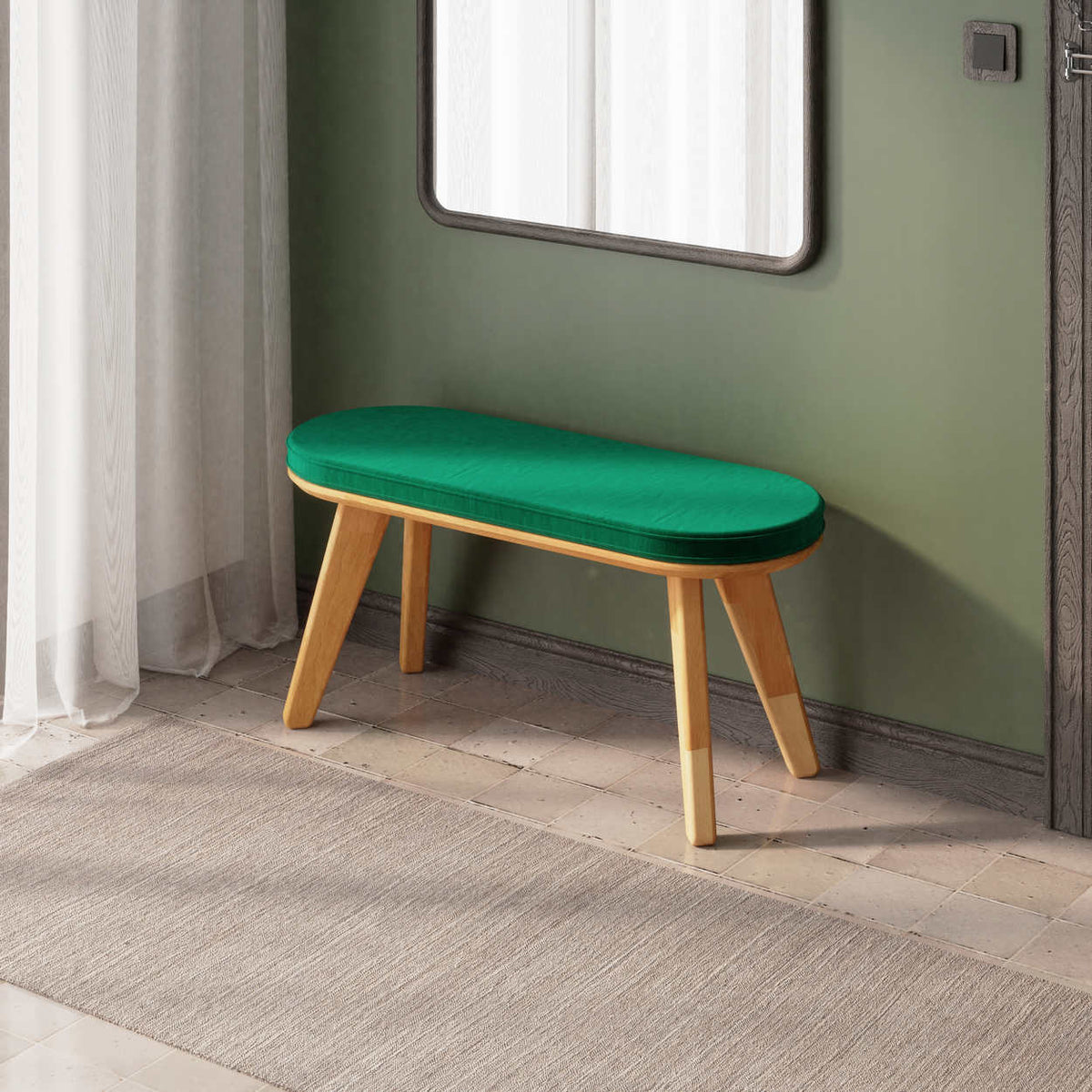 Yase Benches — a solid beech piece from the collection
