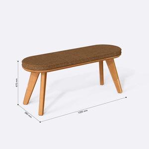 Yase Bench – 47" x 15" (120 x 38 cm)