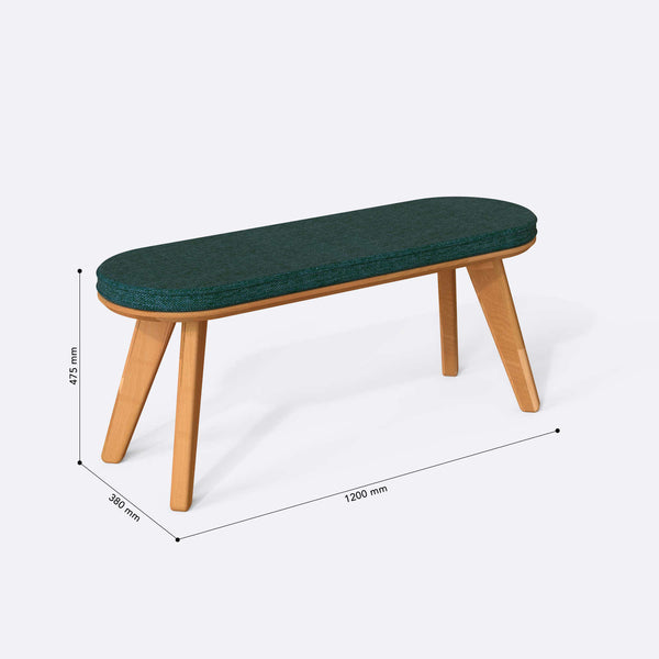 Yase Bench – 47" x 15" (120 x 38 cm)