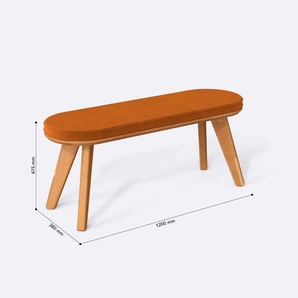 Yase Bench – 47" x 15" (120 x 38 cm)