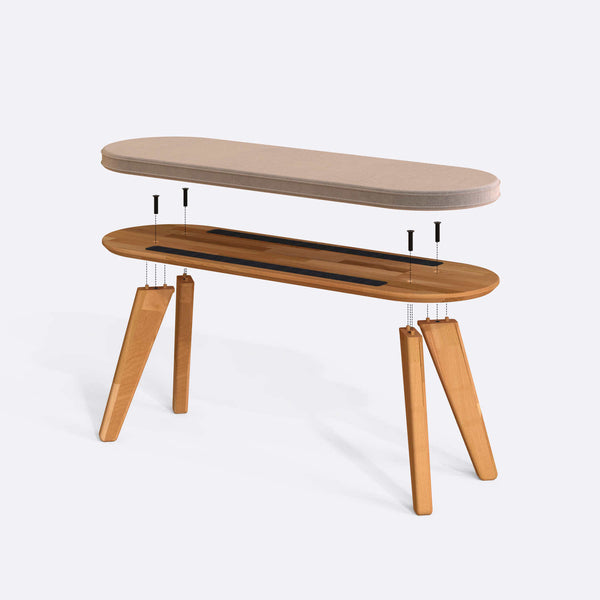 Yase Bench – 47" x 15" (120 x 38 cm)