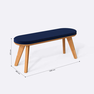 Yase Bench – 47" x 15" (120 x 38 cm)