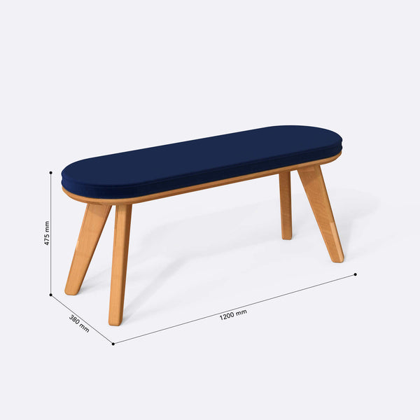 Yase Bench – 47" x 15" (120 x 38 cm)