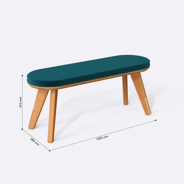 Yase Bench – 47" x 15" (120 x 38 cm)