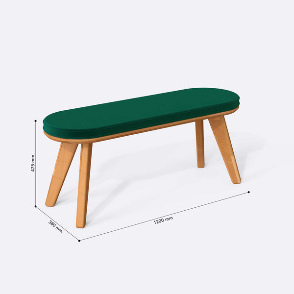 Yase Bench – 47" x 15" (120 x 38 cm)