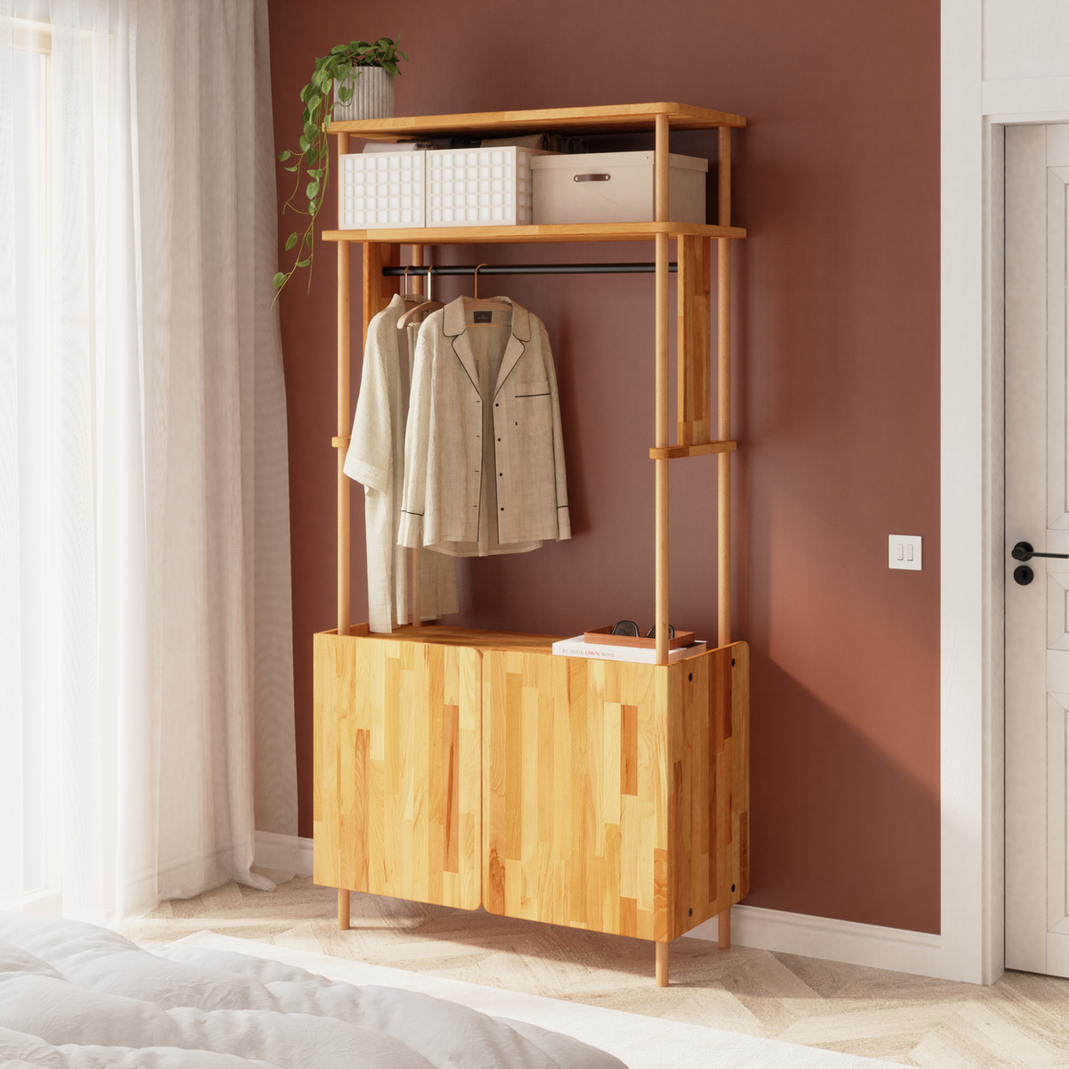 Talsen Wardrobes — a solid beech piece from the collection