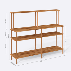 Vogor Coffee Stand – 71" x 17" (180 x 44 cm)