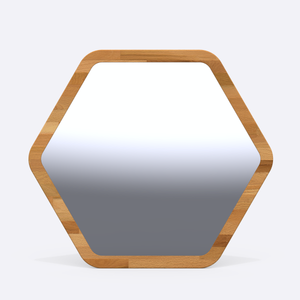 Lue Hexagon Mirror – 31" x 31" (78 x 78 cm)