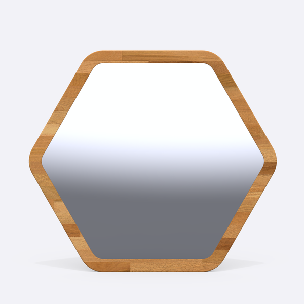 Lue Hexagon Mirror – 31" x 31" (78 x 78 cm)
