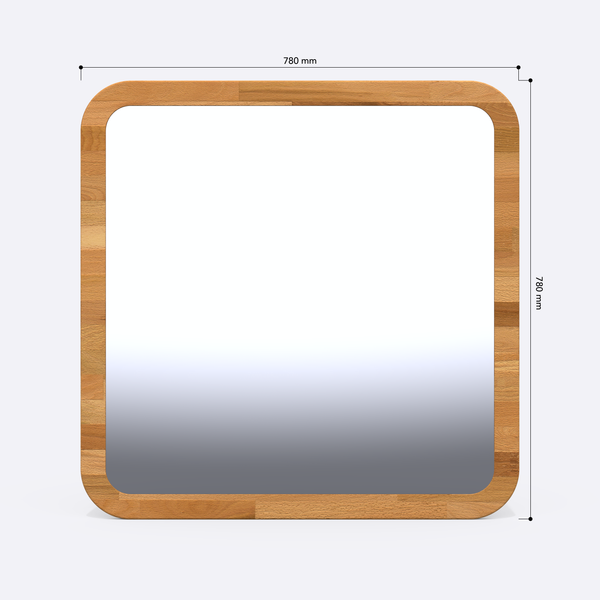 Lue Square Mirror – 31" x 31" (78 x 78 cm)