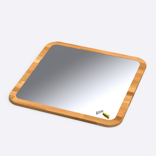 Lue Square Mirror – 31" x 31" (78 x 78 cm)
