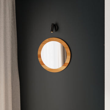 Lue Round Mirror – 17" x 17" (44 x 44 cm)