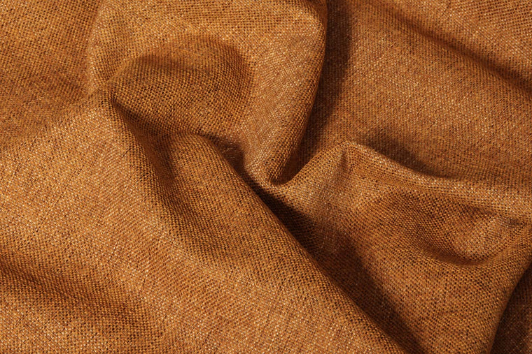 Linen upholstery swatch in almond