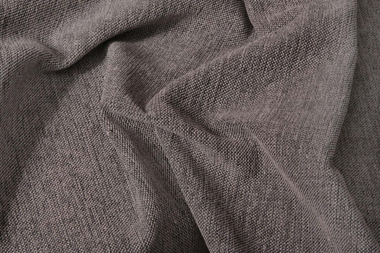 Linen upholstery swatch in ash
