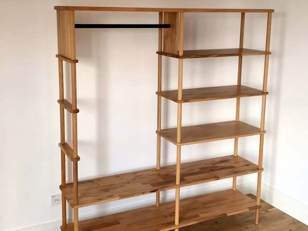 Wardrobe by Demontha, photographed in a finished room