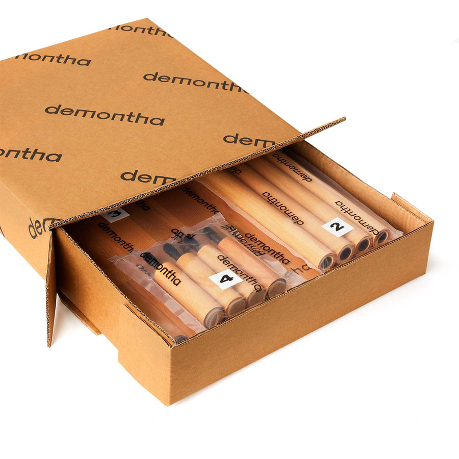 Wrapped parts packed into the inner carton